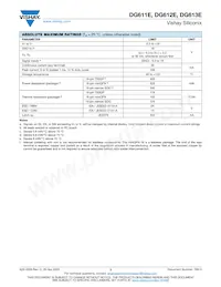 DG612EEY-T1-GE4 Datasheet Page 3