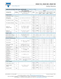 DG612EEY-T1-GE4 Datasheet Page 4