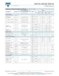 DG612EEY-T1-GE4 Datasheet Page 5