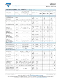 DG636EEQ-T1-GE4 Datasheet Page 3