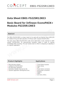 EB01-FS225R12KE3數據表 封面