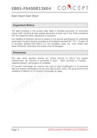 EB01-FS450R12KE4 Datasheet Pagina 4