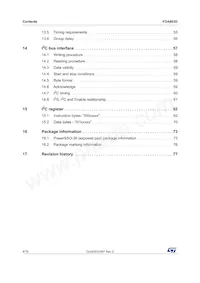 FDA803D-EHX Datasheet Pagina 4