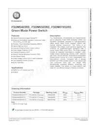 FSDM0565RELDTU Datasheet Copertura