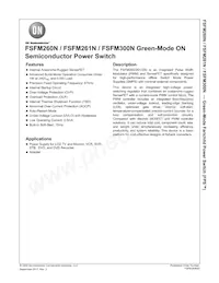 FSFM261N Datenblatt Cover
