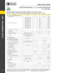 HMC1035LP6GETR Datenblatt Seite 3