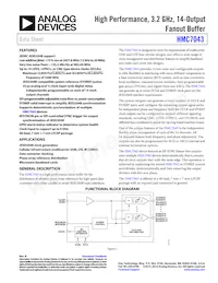 HMC7043LP7FETR Datasheet Copertura