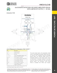 HMC813-SX Datasheet Page 10