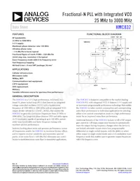 HMC832LP6GE Datasheet Copertura