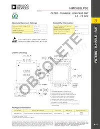 HMC882LP5ETR Datasheet Page 4