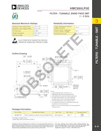 HMC890LP5E Datasheet Page 6