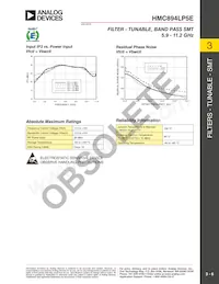 HMC894LP5ETR Datasheet Page 6