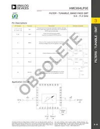 HMC894LP5ETR Datasheet Pagina 8