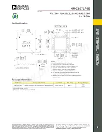 HMC897LP4E Datasheet Pagina 6