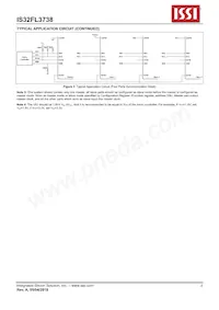 IS32FL3738-ZLA3 Datasheet Pagina 3