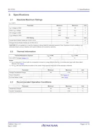 ISL15102IRZ Datasheet Page 4