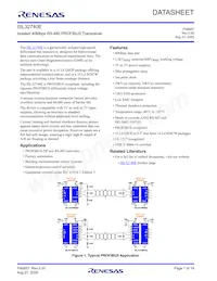 ISL32740EFBZ-T7A Datasheet Copertura