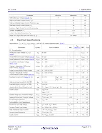 ISL32740EFBZ-T7A Datasheet Pagina 6