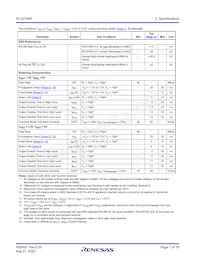 ISL32740EFBZ-T7A Datasheet Pagina 7