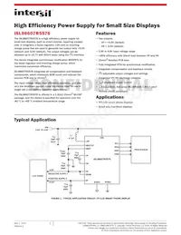 ISL98607EIAZ-TR5643 Datasheet Copertura