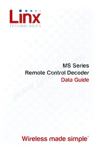 LICAL-DEC-MS001-T Datenblatt Cover