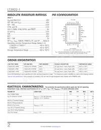 LT3922HUFD-1#TRPBF Datasheet Page 2