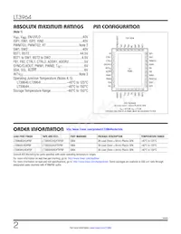 LT3964HUHE#TRPBF Datasheet Pagina 2