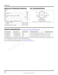 LT8361HMSE#TRPBF Datasheet Pagina 2