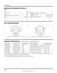 LT8362HMSE#TRPBF Datenblatt Seite 2