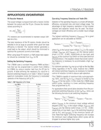 LT8606HMSE#TRPBF Datenblatt Seite 13