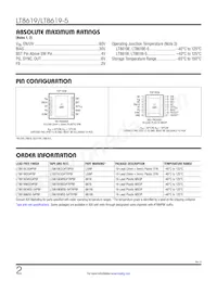 LT8619IMSE-5#TRPBF Datenblatt Seite 2