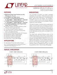 LTC3209EUF-2 Datasheet Cover