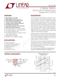 LTC3410BESC6-1.875 Datasheet Copertura