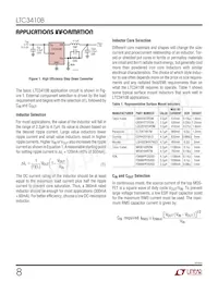 LTC3410BESC6-1.875 Datasheet Pagina 8