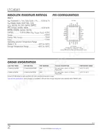 LTC4041IUFD#TRPBF Datasheet Pagina 2