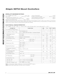 MAX1523EUT+TG05 Datasheet Pagina 2