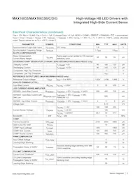 MAX16833BAUE/V+TQA Datasheet Page 3