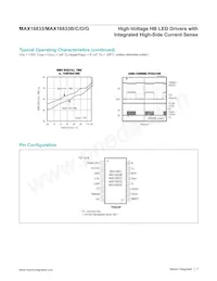 MAX16833BAUE/V+TQA Datasheet Pagina 7