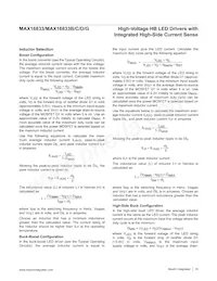 MAX16833BAUE/V+TQA Datasheet Page 16