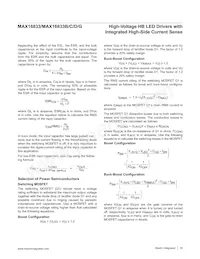 MAX16833BAUE/V+TQA Datasheet Pagina 19