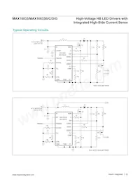 MAX16833BAUE/V+TQA Datasheet Page 22