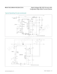 MAX16833BAUE/V+TQA Datasheet Page 23