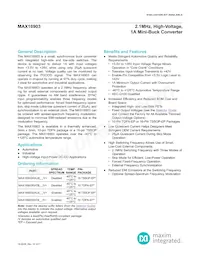 MAX16903SATB33+T Datasheet Copertura