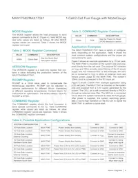 MAX17041X+ Datasheet Page 8