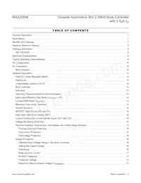 MAX20098ATEA/V+ Datasheet Pagina 2