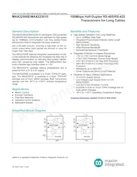 MAX22500EATB+T Datenblatt Cover