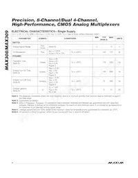 MAX308C/D Datasheet Pagina 4