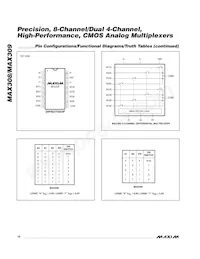 MAX308C/D Datasheet Pagina 10