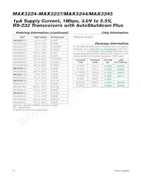 MAX3225CTP+ Datasheet Page 18
