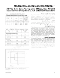 MAX3232EUE+TG11 Datenblatt Seite 9